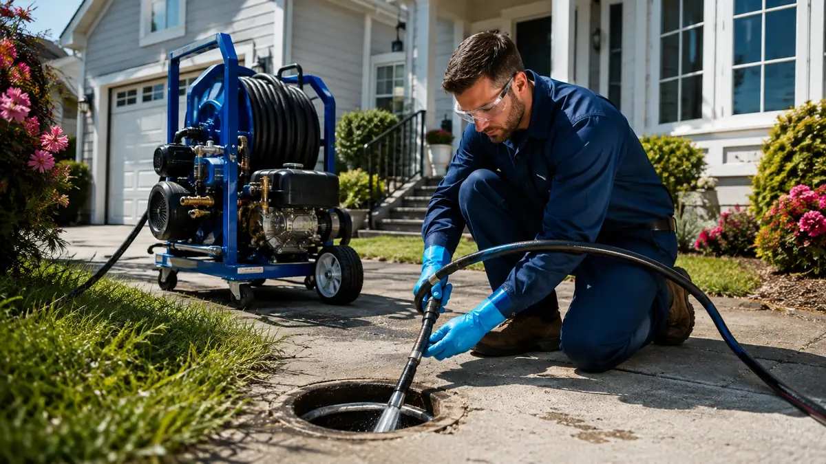 Residential Hydro Jet Drain Cleaning in Los Osos